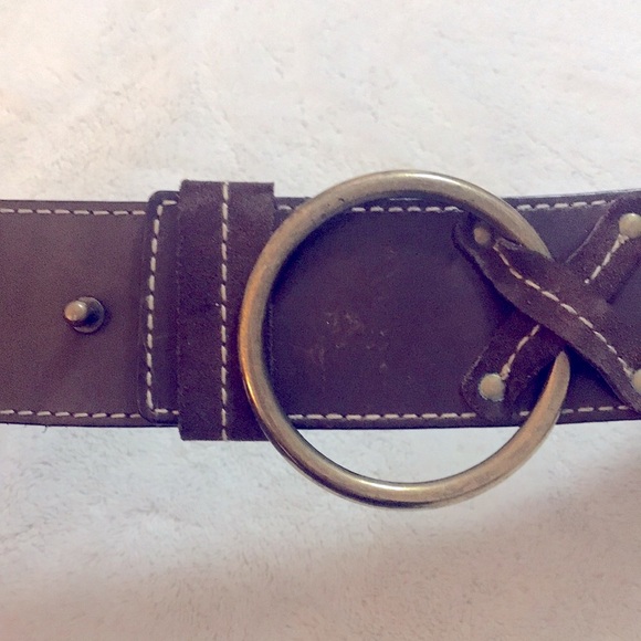 Vintage Genuine Leather Western Belt - Picture 8 of 12
